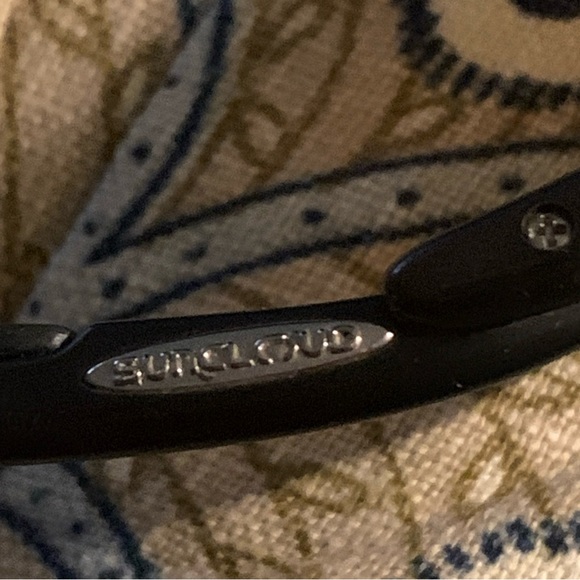 Suncloud Momentum Polaroid Sunglasses Rimless Brown Tortoise Wrap-around - Picture 3 of 9